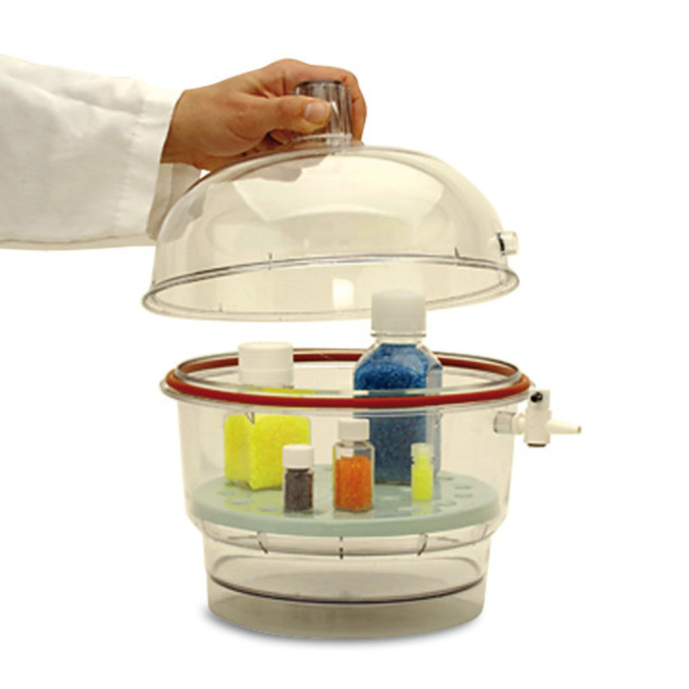 Polycarbonate desiccator, made of PC, 250 mm, 1 unit(s) - Luminix Health