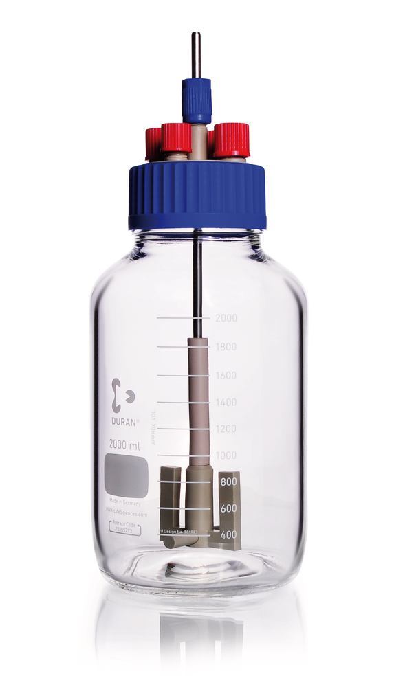 GLS 80 stirrer reactor set, 2000 ml, with DURAN® screw top bottle, 1 unit(s) - Luminix Health