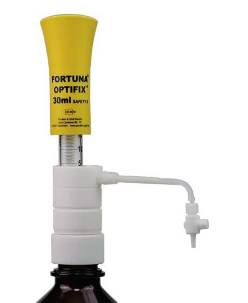 FORTUNA® OPTIFIX® SAFETY S dispenser, volume 5 - 30 ml, 1 unit(s) - Luminix Health