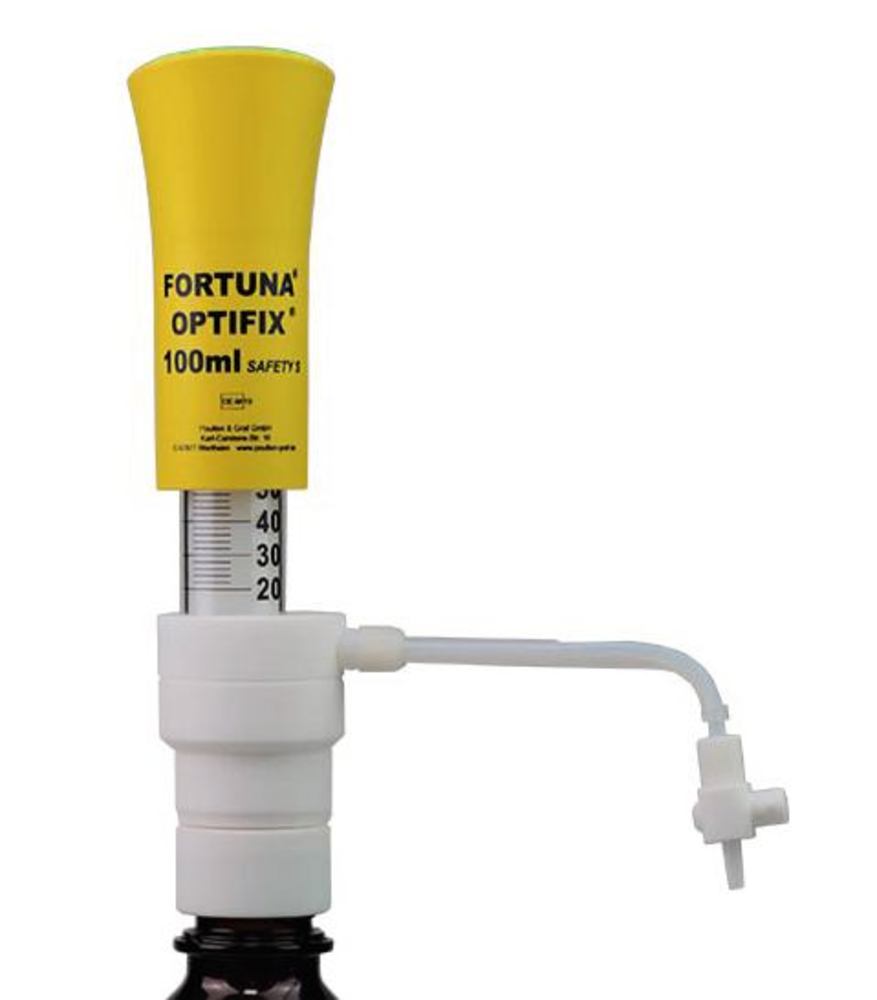 FORTUNA® OPTIFIX® SAFETY S dispenser, volume 20 - 100 ml, 1 unit(s) - Luminix Health