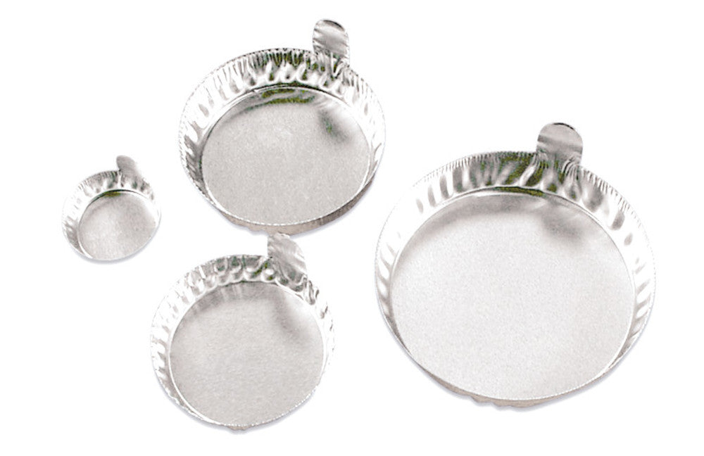 ROTILABO®-alu dishes with handle, Ø 43 mm, 20 ml, 100 unit(s) - Luminix Health