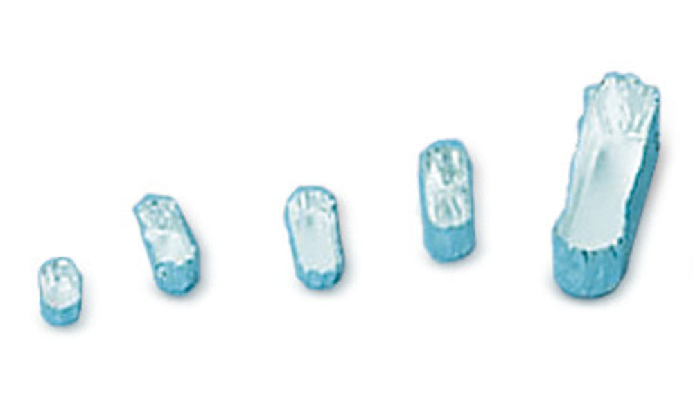 Rotilabo®-micro aluminium dishes, oval form, 1.12 ml, 25 x 7 x 7 mm, 50 unit(s) - Luminix Health