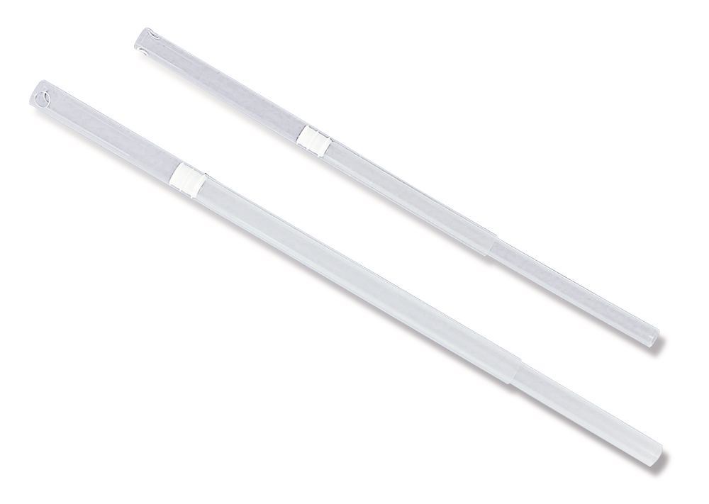 Telescopic suction pipe, L 170 - 330 mm, outer-Ø 7.6 mm, nom. capacity 25/50/100 - Luminix Health