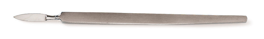 Scalpel, made of chrome steel 1.4021, Length 125 mm, pointed tip, 1 unit(s) - Luminix Health