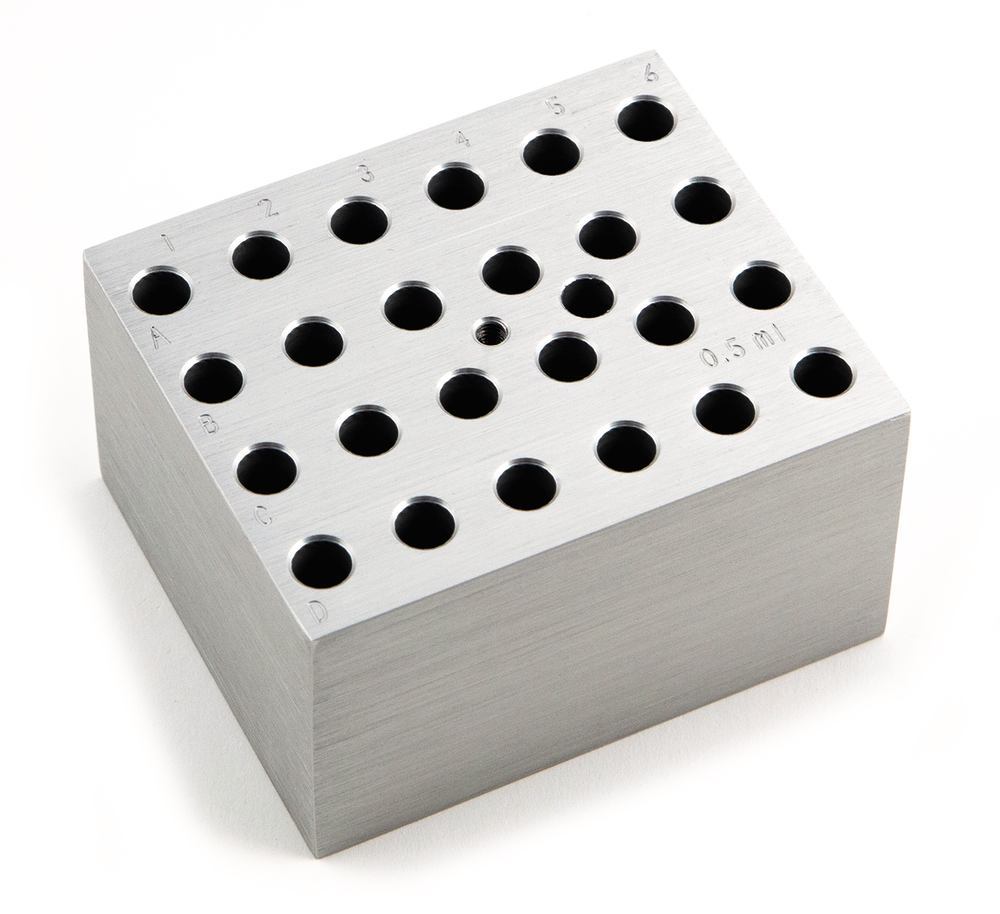 Interchangeable block f. reaction vials, for 24 reaction vials 0.5 ml, 1 unit(s) - Luminix Health