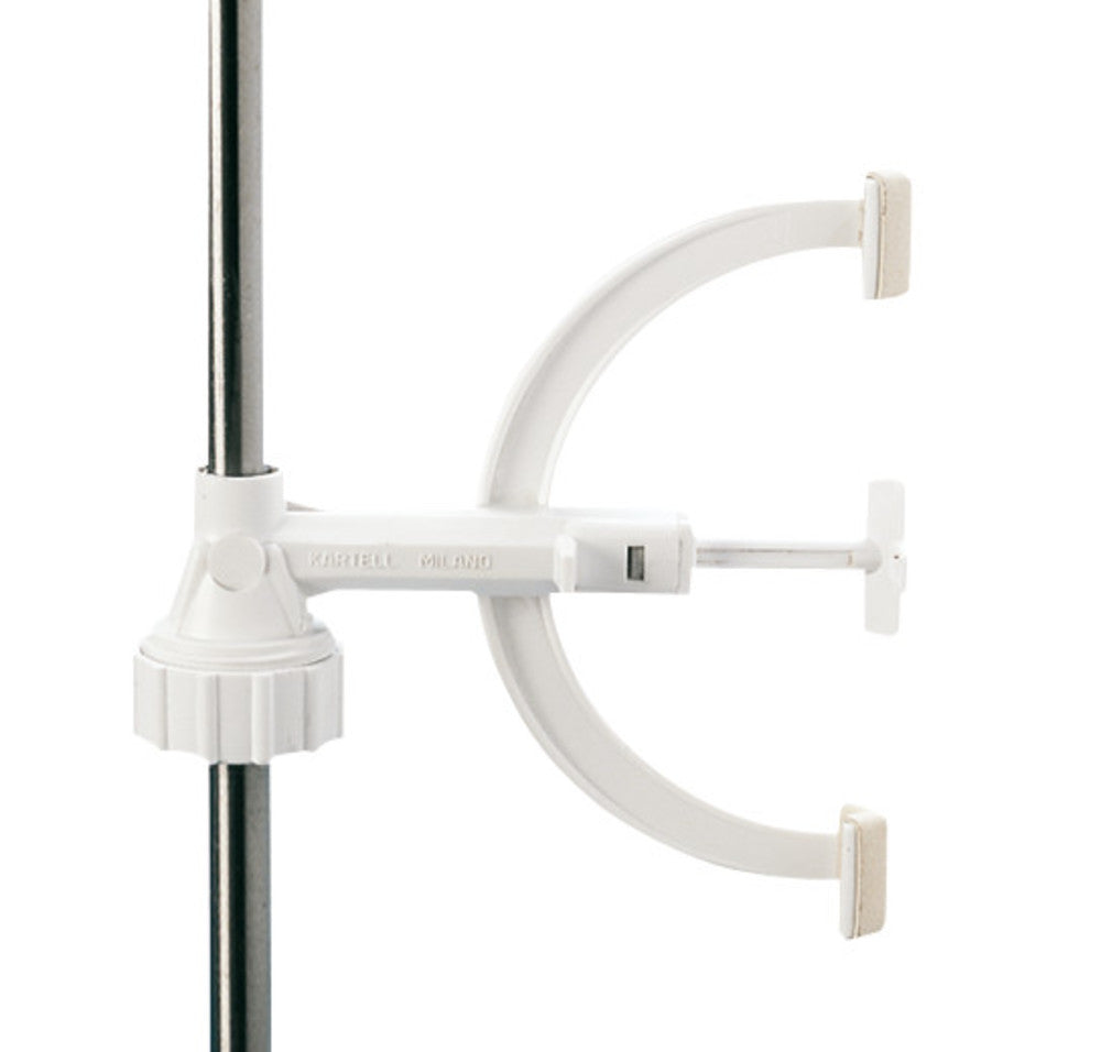 Burette holder, for 1 burette, PP, for rods Ø 8-14 mm, 1 unit(s) - Luminix Health