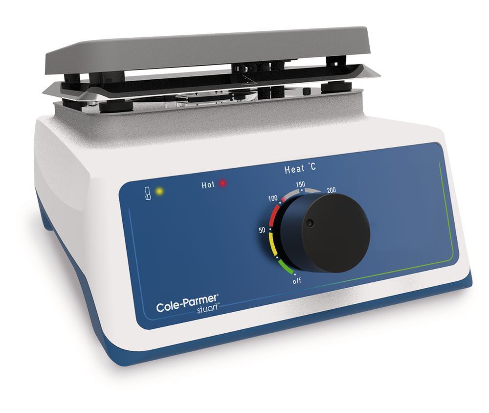 Hot plate HP-200-S, aluminium, Hotpl., 150 x 150 mm, max. 325 °C, 700 W - Luminix Health