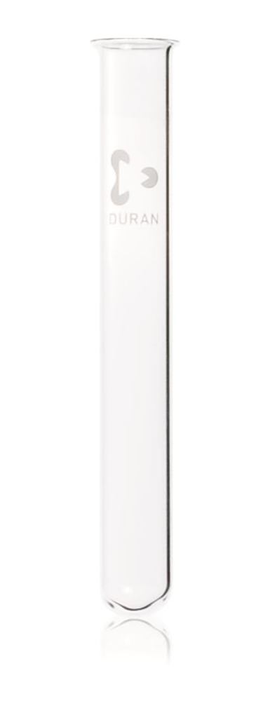 Test tubes, beaded rim, DURAN®, thick walled, 9 ml, 100 unit(s) - Luminix Health
