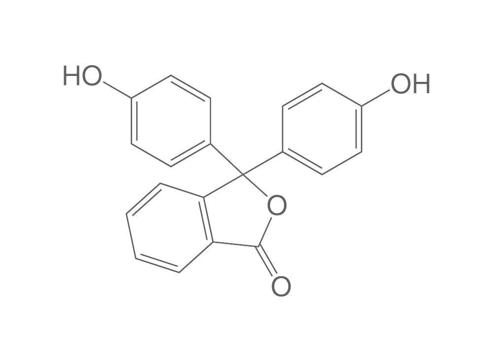 Image of Phenolphthalein (C.I. 764), min. 99 %, p.a., 50 g, plastic - Luminix Health