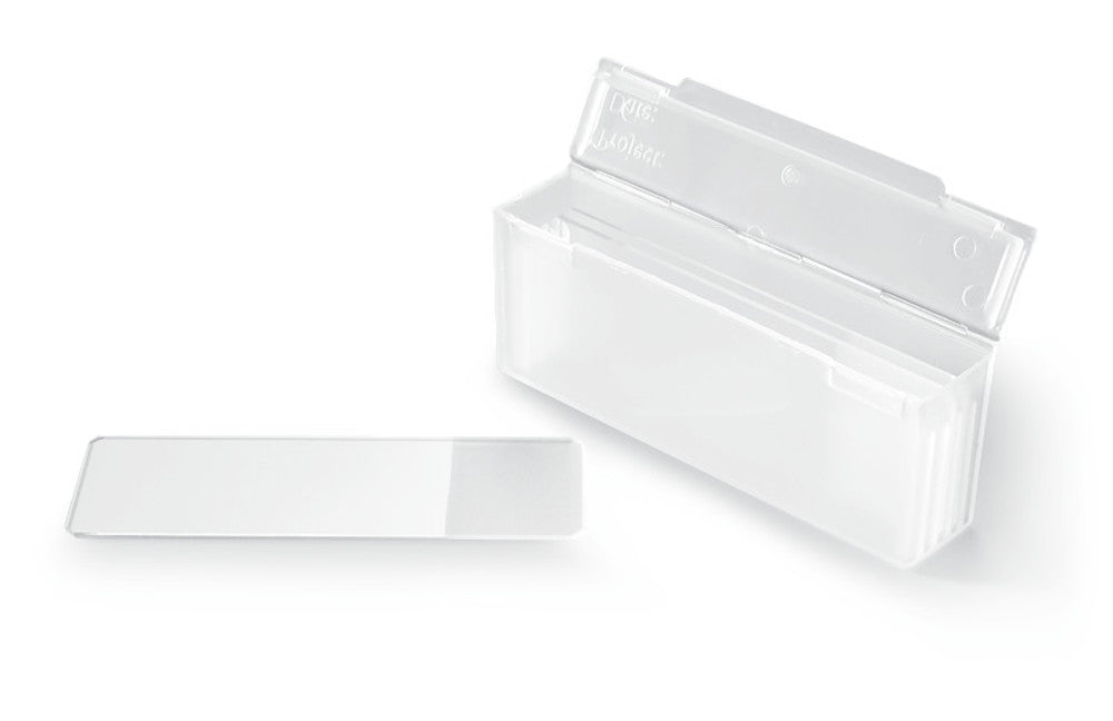 Rotilabo®-mailing boxes, PP, L 80 x W 17 x H 30 mm, for 5 slides, 25 unit(s) - Luminix Health