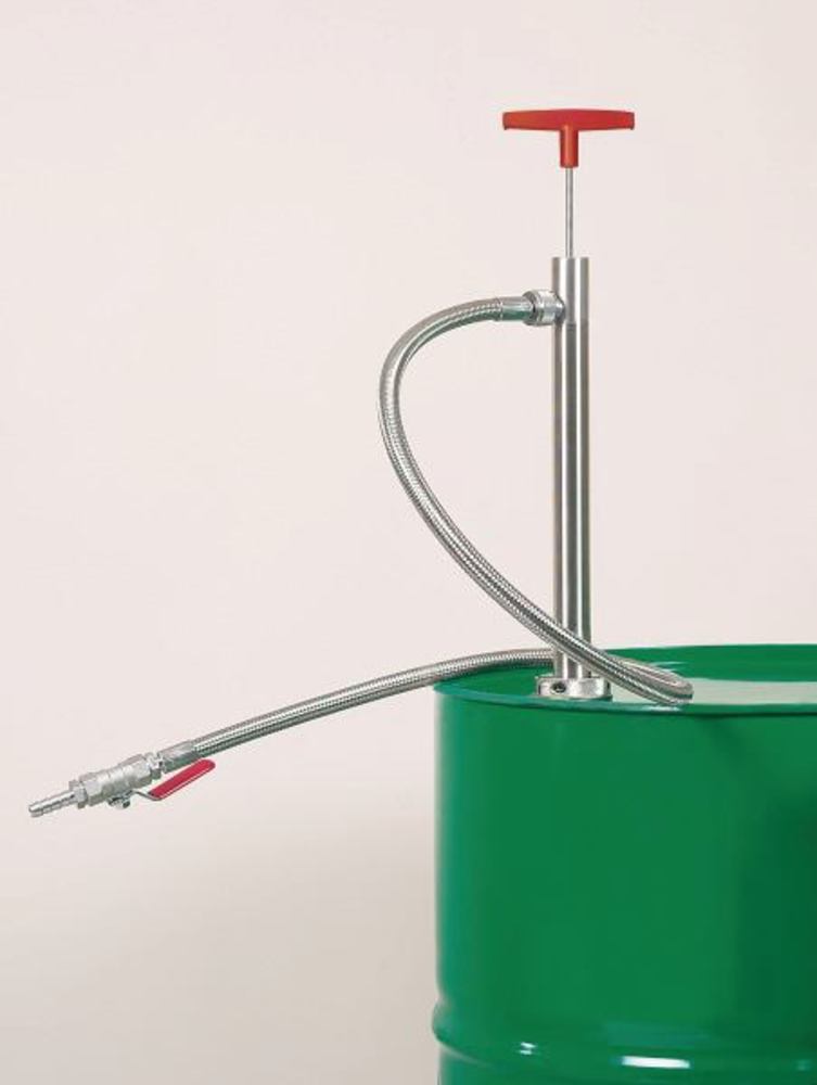 Outlet hose with stop valve, for SEKUROKA®-safety pumps, 1 unit(s) - Luminix Health
