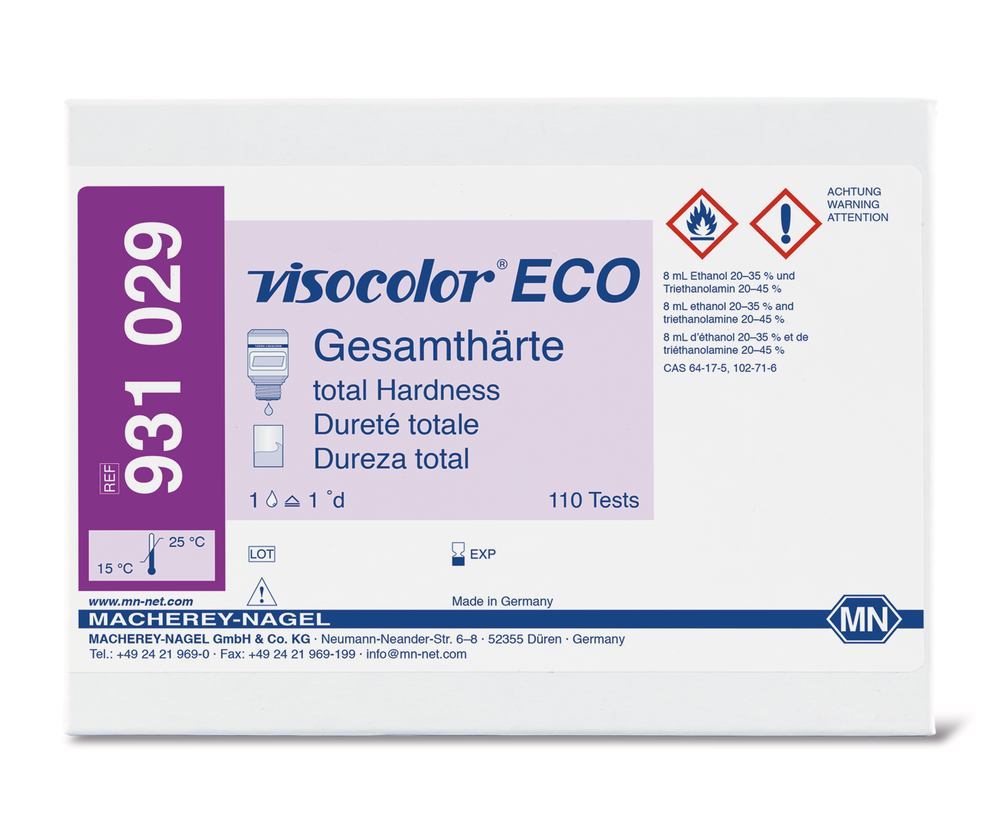 VISOCOLOR® ECO test kit, total hardness, 1 unit(s) - Luminix Health