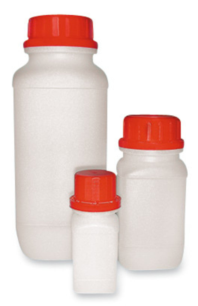ROTILABO®-wide neck bottles, HDPE, natural col., UN-approval, 100 ml, 10 unit(s) - Luminix Health