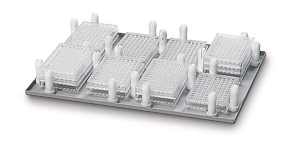 Platf. f. spring collets f. 2 MT-plat., for MT-plate shaker TiMix 5, 1 unit(s) - Luminix Health