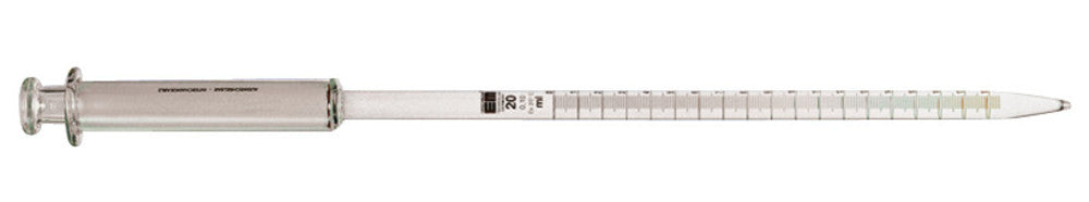 Suction piston pipettes, brown graduated, AR-GLAS®, subdivision 0.1 ml, 20 ml - Luminix Health
