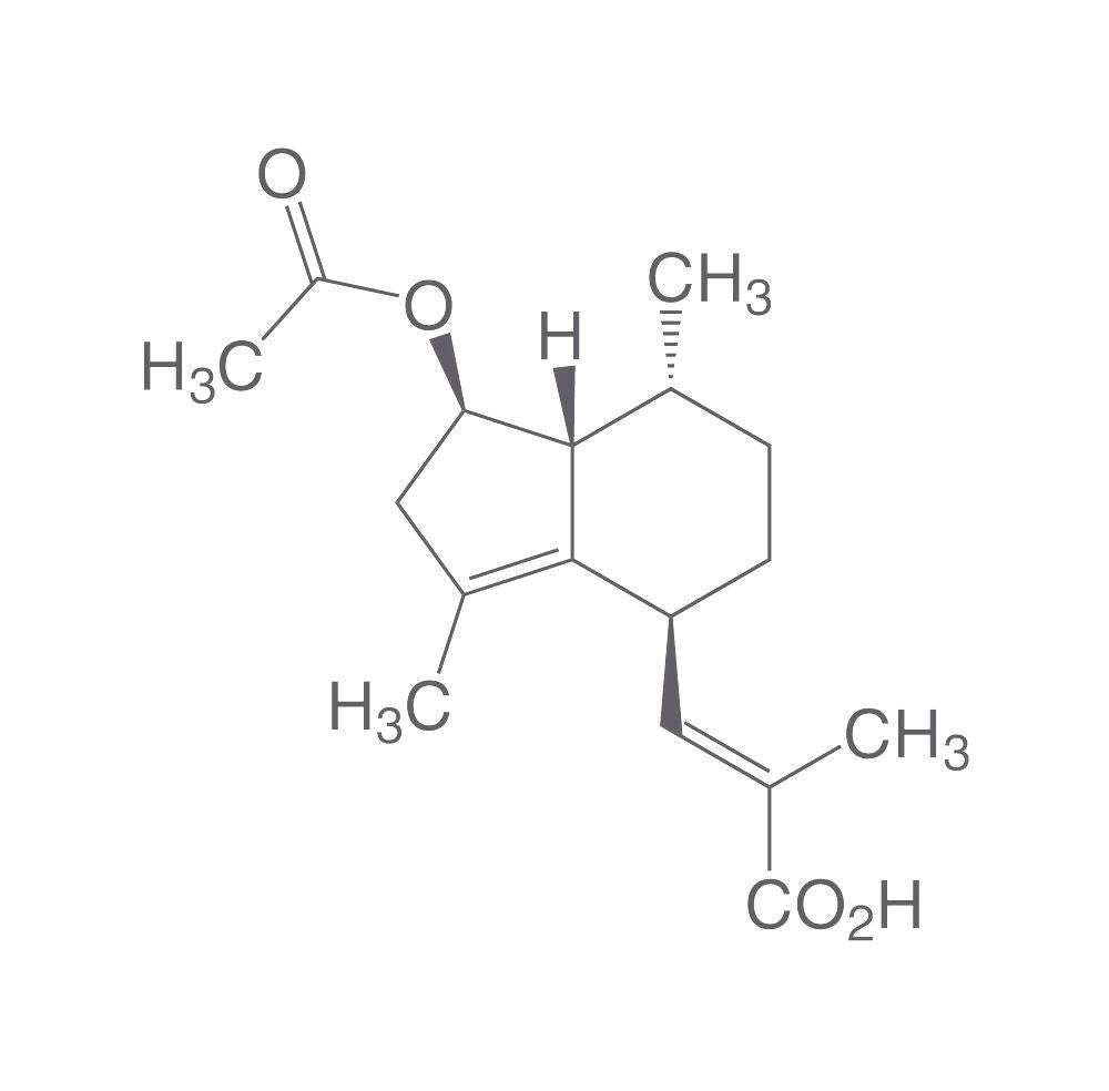 Acetoxyvalerenic acid, with analytical records, 25 mg, glass - Luminix Health