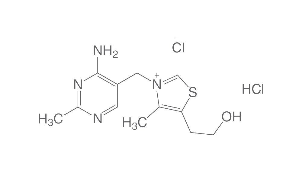 Thiamine hydrochloride, min. 98.5 %, for biochemistry, 25 g, plastic - Luminix Health