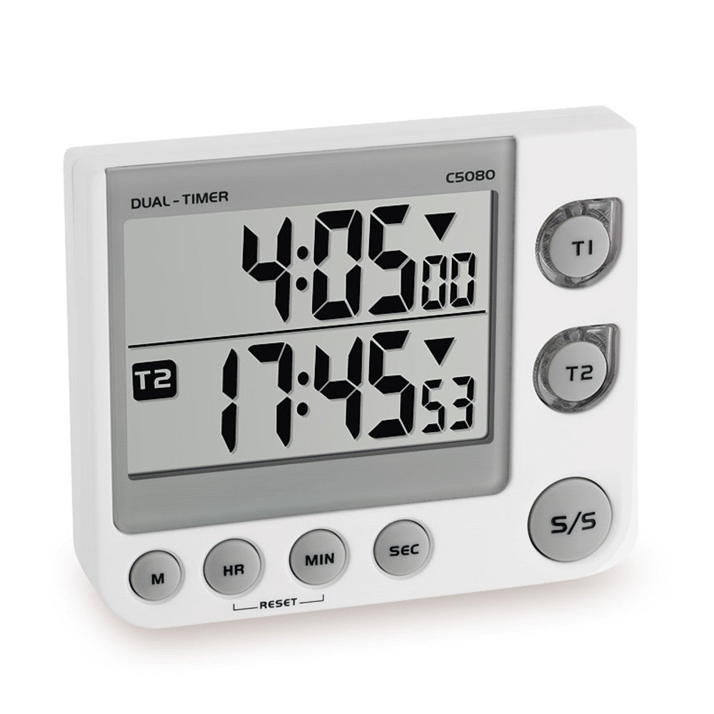2-channel timer, with vis.timer status indic. L88xB75xT20, 1 unit(s) - Luminix Health