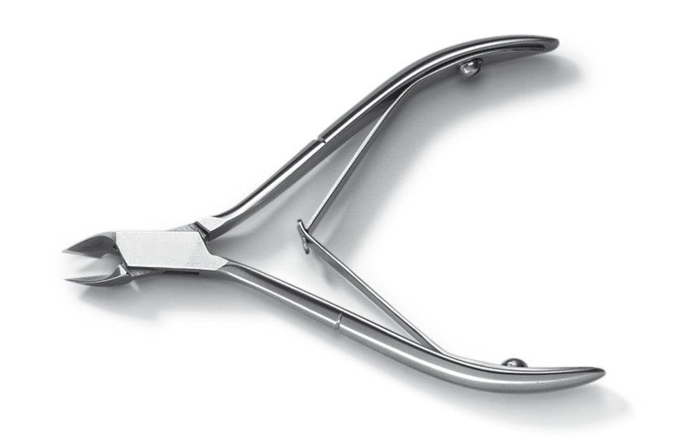 Stainless steel nail forceps, fine, L 115 mm, 1 unit(s) - Luminix Health