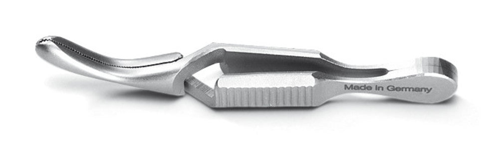 Artery clamps made of stainless steel, Type Dieffenbach, curved, 50 mm - Luminix Health
