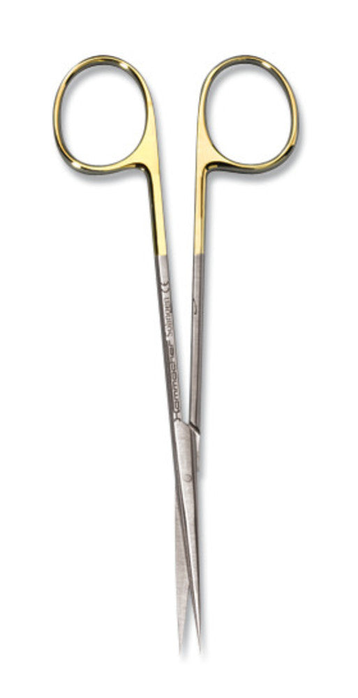 Dissecting scissors with carbide inserts, stainl. st., Metzenbaum fino, L 115 mm - Luminix Health