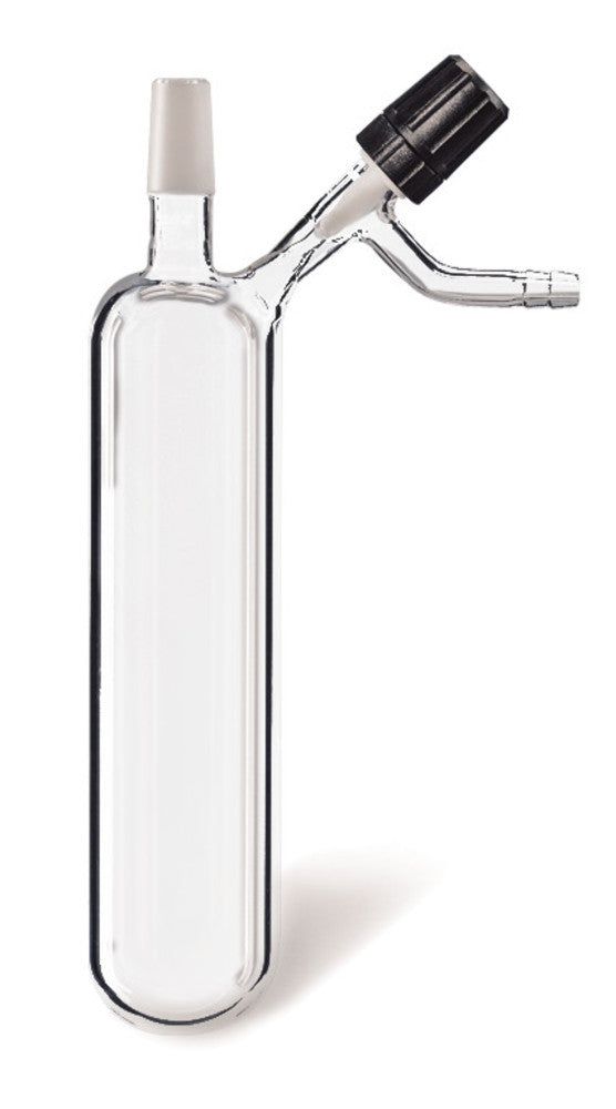 Nitrogen tubes with stopcock, DURAN®, with stopcock, cone NS 14/23, 25 ml - Luminix Health