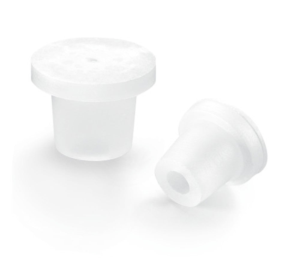 Hollow stoppers made of silicone rubber, Rotilabo®, 19 x 14 x 12 mm, 10 unit(s) - Luminix Health