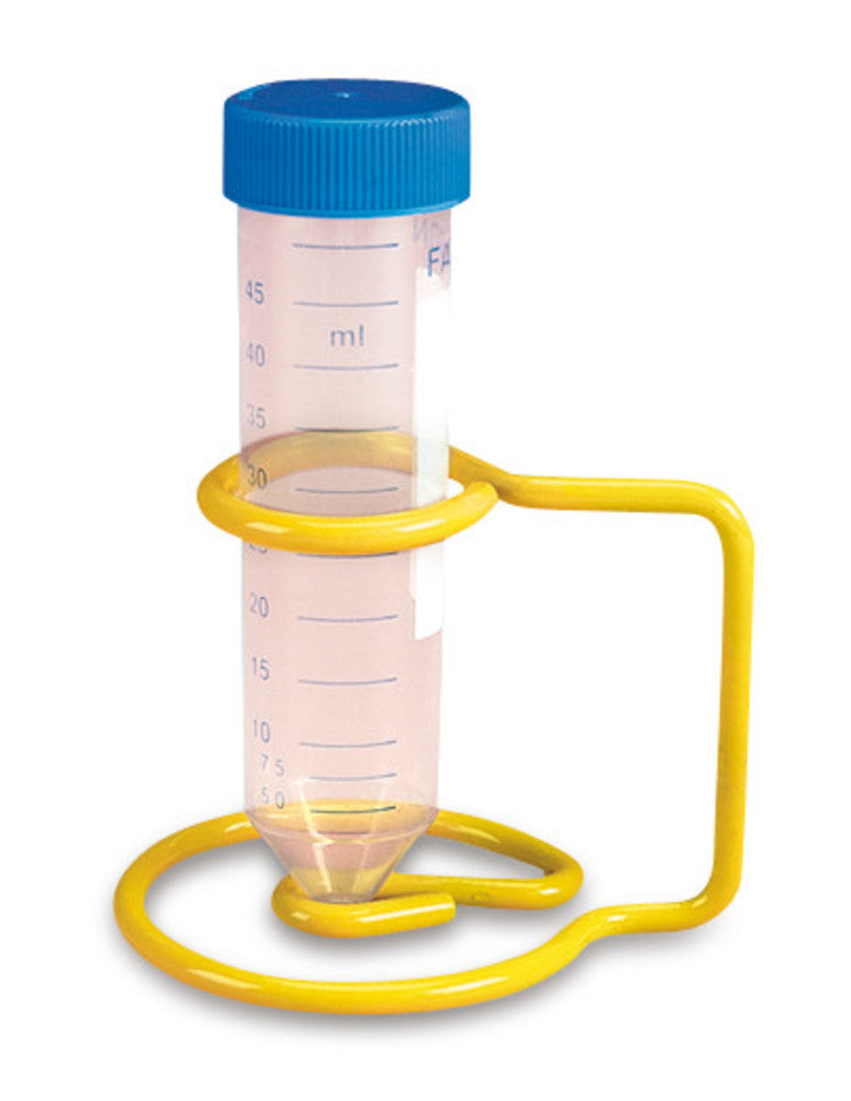Single stand made of epoxy-coated steel, for 50 ml centrifuge tubes Ø 27,5-29mm - Luminix Health