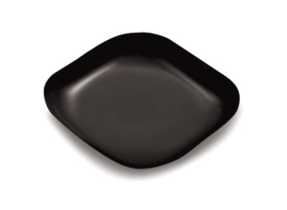 Disposable weighing pans, diamond-shaped, black, 5 ml, L 55 x W 35 x H 6 mm - Luminix Health
