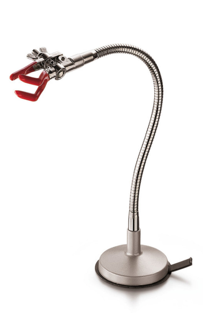 Rotilabo®-flexible stand, zinc diecast., three-prong, span width 0-40 mm - Luminix Health