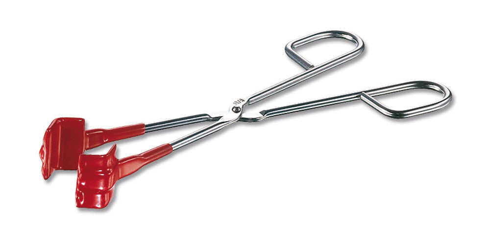 Rotilabo®-flask tong, stainl. steel 18/8, span widt 17 - 60 mm, length 220 mm - Luminix Health