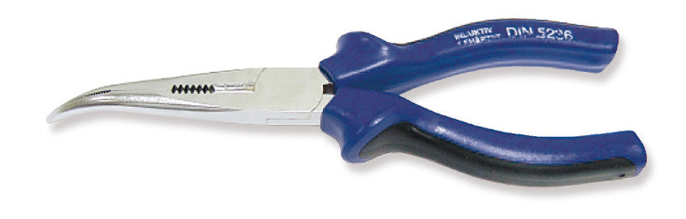 Telephone pliers, 45° offset, special steel, chromium plated, L 200 mm - Luminix Health