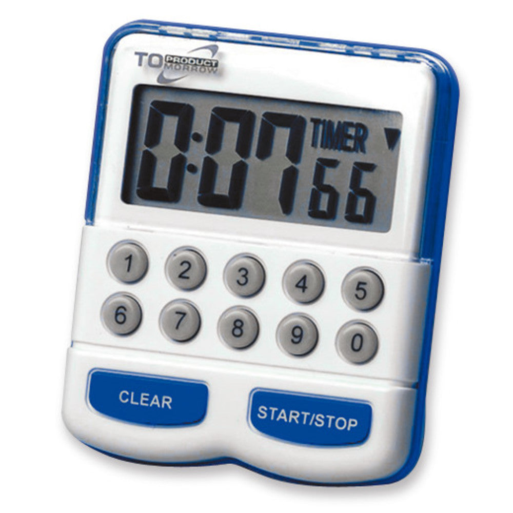 Electronic signal timer, large display, W 60 x H 70 x D 25 mm, 1 unit(s) - Luminix Health