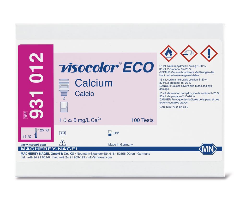 VISOCOLOR® ECO test kit, calcium Ca2+, 1 unit(s) - Luminix Health