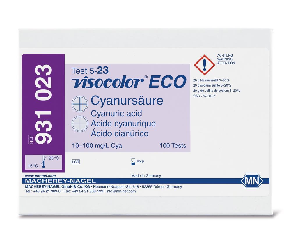 VISOCOLOR® ECO test kit, cyanuric acid cya, 1 unit(s) - Luminix Health
