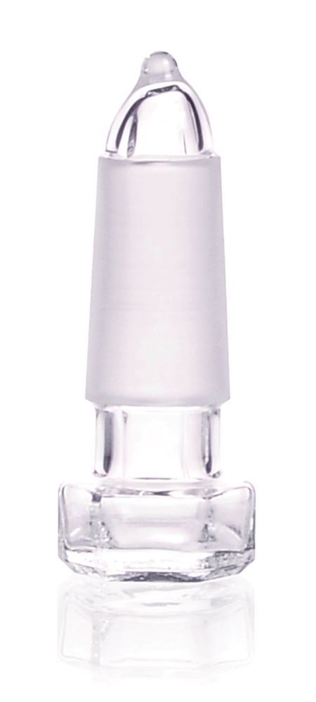 Bottle glass stoppers, DURAN®, hexagonal, standard ground joint 14/23 - Luminix Health