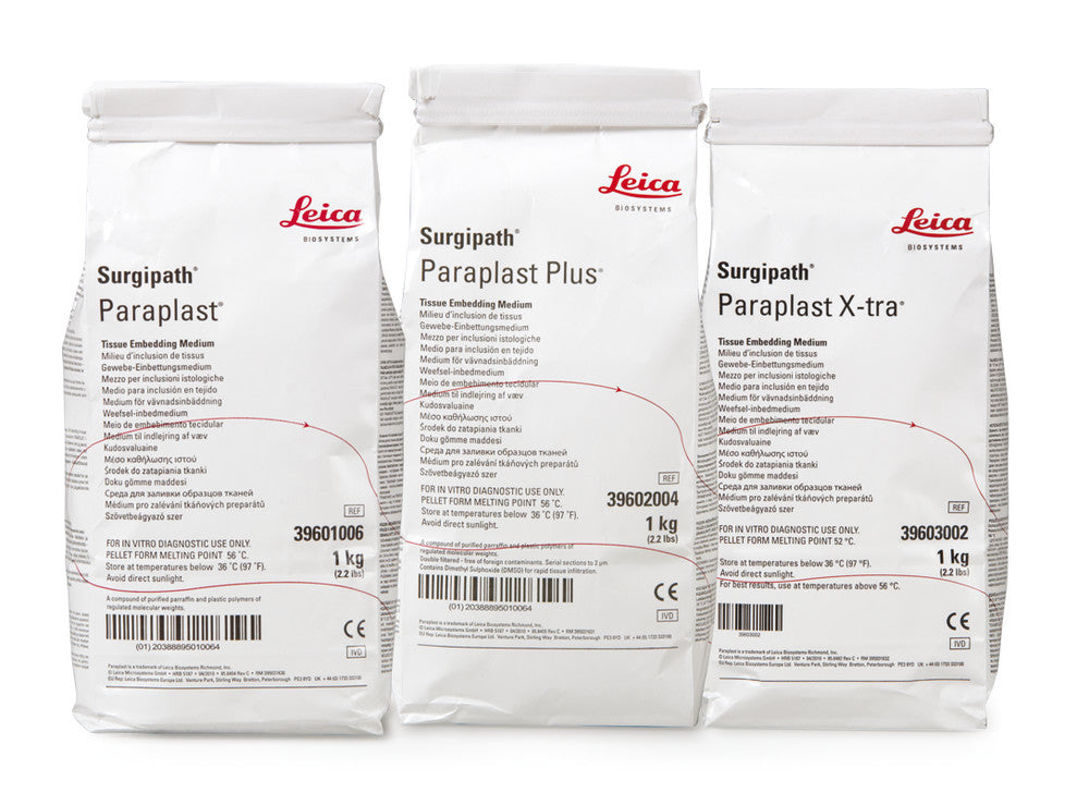 Paraplast®, for histology, 1 kg, paper bag - Luminix Health
