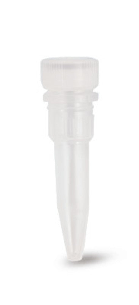 Reaction vials with screw cap, sterile, conical, 0,5 ml, 200 unit(s) - Luminix Health