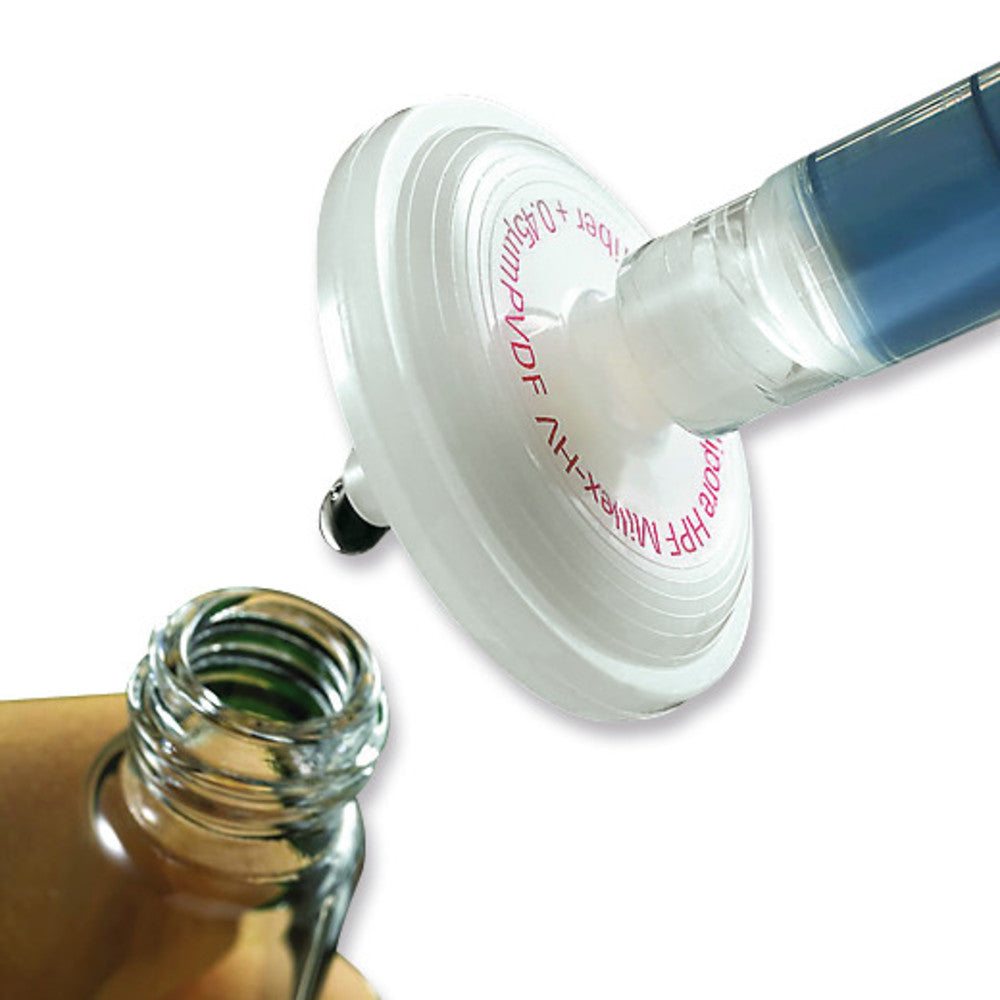 Millex®-HPF filter units, 25 mm, pore size 0,2 µm, nylon membrane, 50 unit(s) - Luminix Health