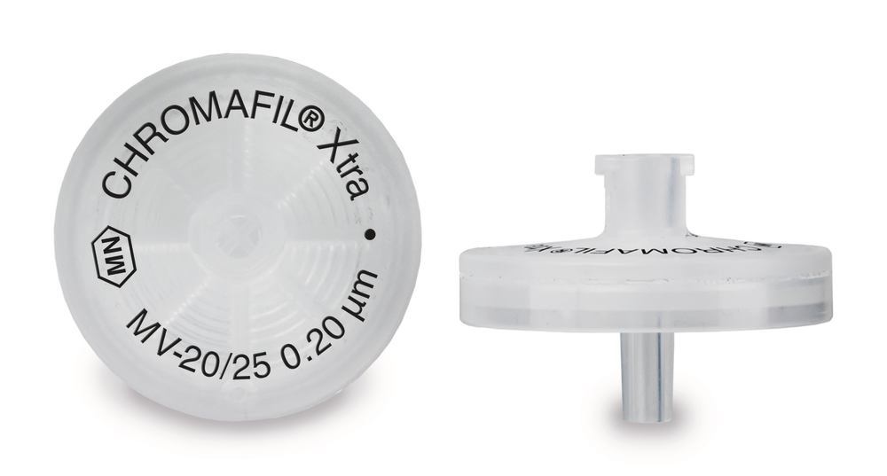 CHROMAFIL® MV Xtra syr. adaptor filters, pore size 0.20 µm, Ø 25 mm, 100 p. - Luminix Health