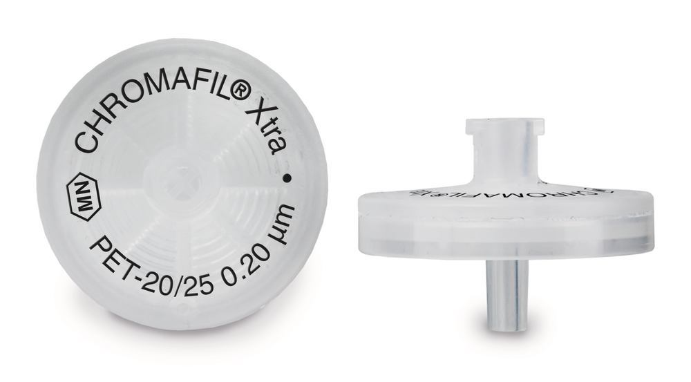 CHROMAFIL® syr. adaptor filt. PET Xtra, pore size 0.20 µm, Ø 25 mm, 100 p. - Luminix Health