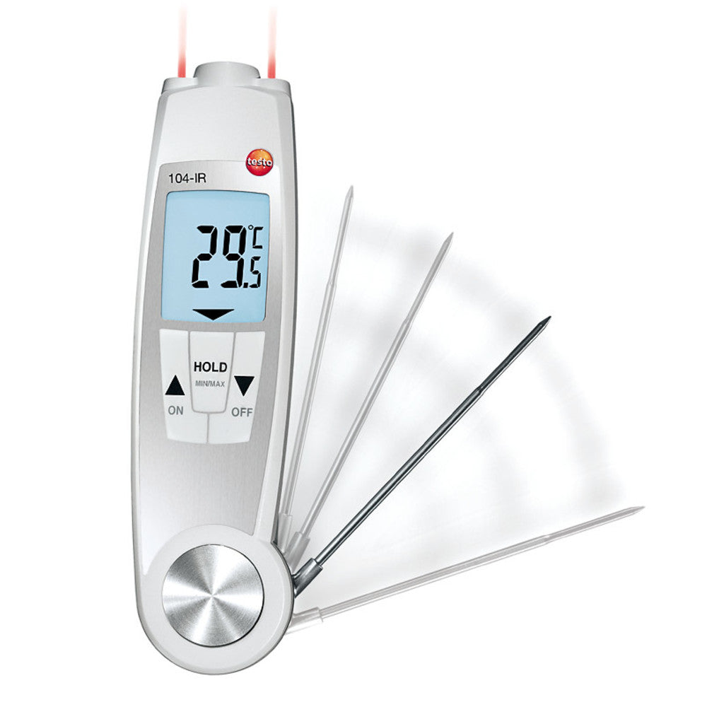 Multipurp. infr. and penetration therm., testo 104-IR - Luminix Health