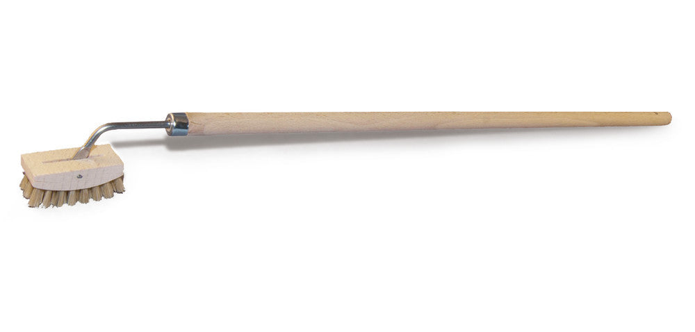 Rotilabo® cleaning brush with joint, made of wood with natural bristles - Luminix Health