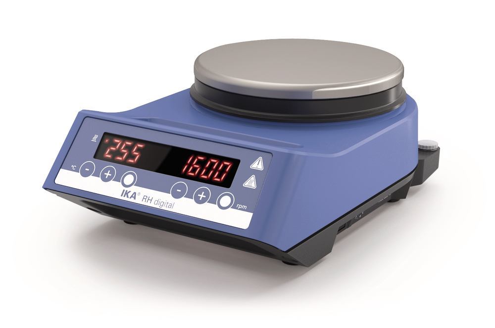 Heater and magnetic stirrer RH digital, with stainless steel hotplate, 1 unit(s) - Luminix Health