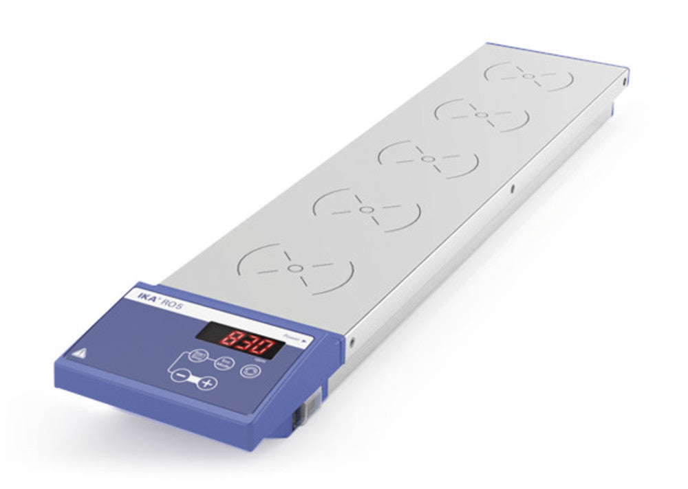 Multiple magnetic stirrer RO 5, 5 stirring points, 0-1200/min, 2 l, 1 unit(s) - Luminix Health