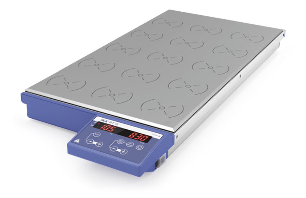 Multi-posit. magnetic stirrer w. heater, RT 15 - Luminix Health