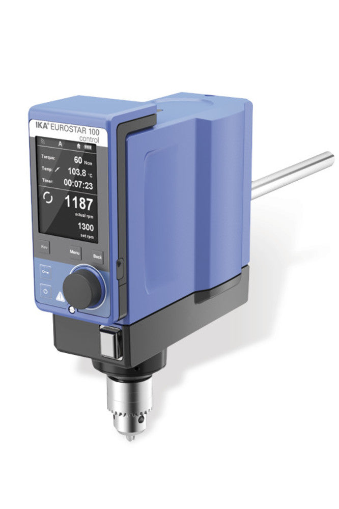 Stirrer EUROSTAR 100 control, up to 100 l, 174/142 W, 30 to 1300/min, 1 unit(s) - Luminix Health