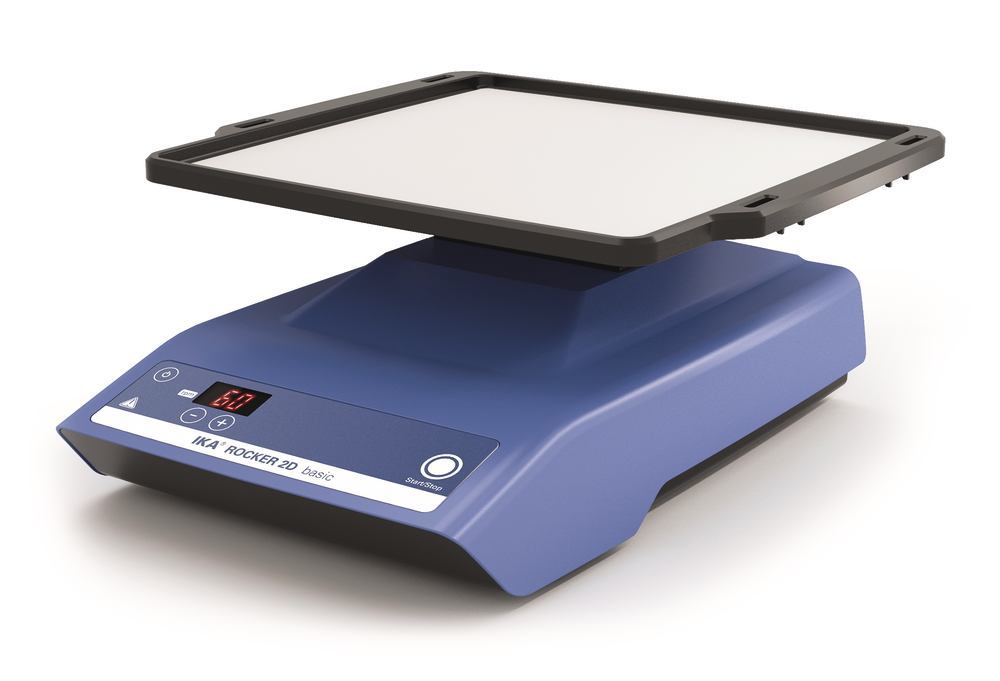 Rocker 2D series gyratory shaker basic, tilt angle 8°, 5 to 80/rpm, 1 unit(s) - Luminix Health