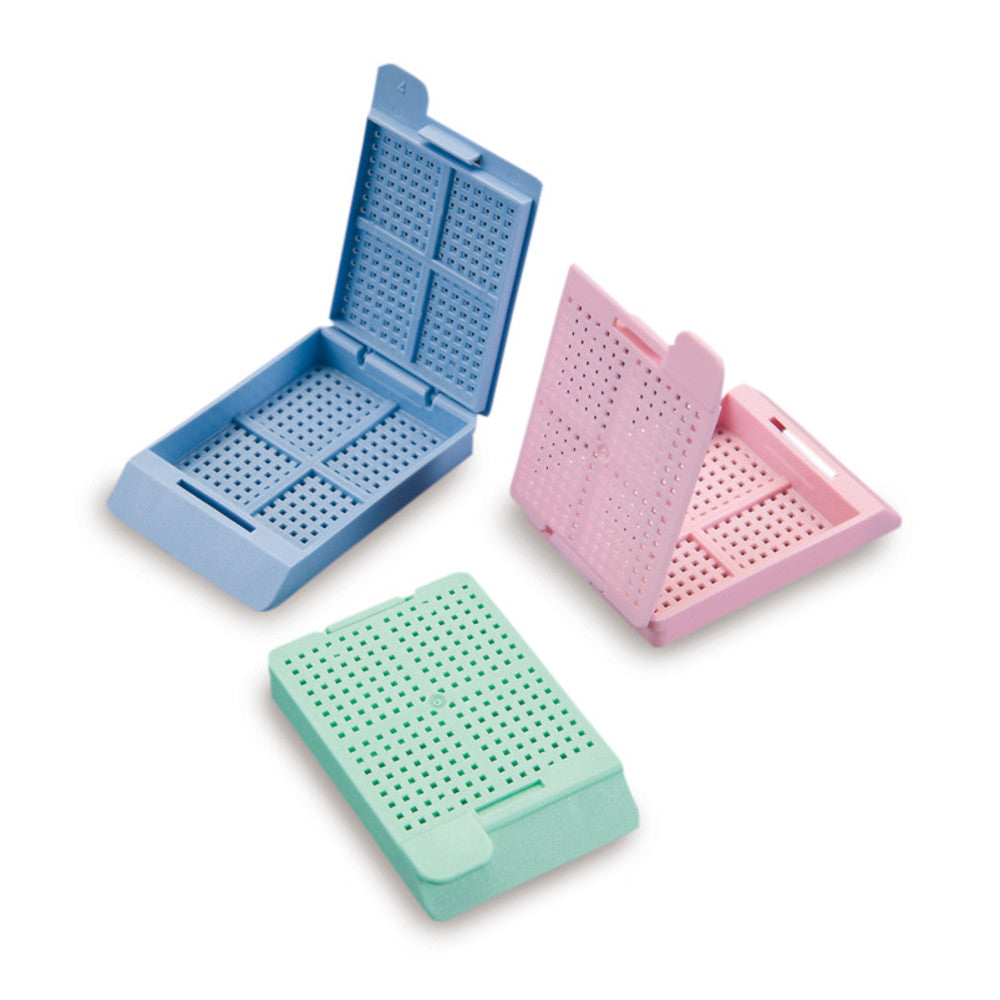 Swingsette biopsy embedding cassettes, made of Acetal Polymer, colour white - Luminix Health