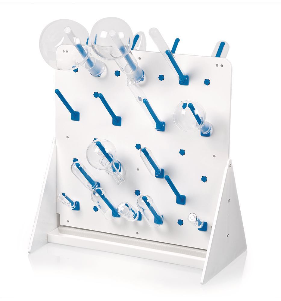 Draining rack, PVC, W 600 x H 600 mm, 1 unit(s) - Luminix Health